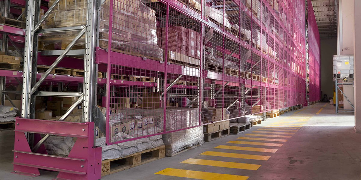 Scaffalature Portapallet industriali personalizzate su misura